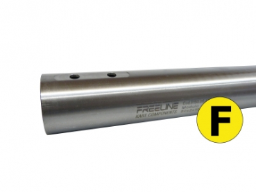 FreeLine Achse -F- 50 X 2 X 1000mm (gelb) medium