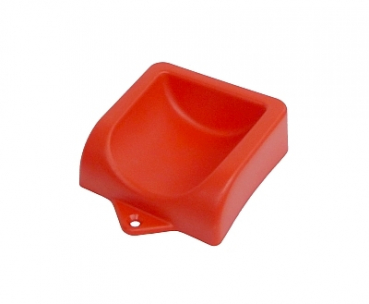 Absatz-Schale PVC rot