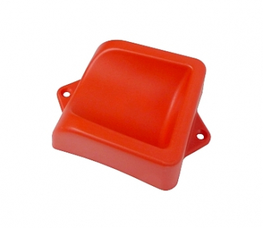 Absatz-Schale PVC rot