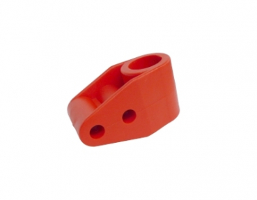 Lenksäulenführung PVC rot (OO=8mm)
