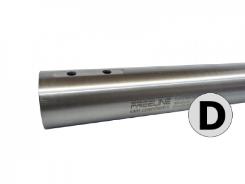 FreeLine Achse -D- 50 X 2 X 1040mm (silber) medium-soft KZ-Version